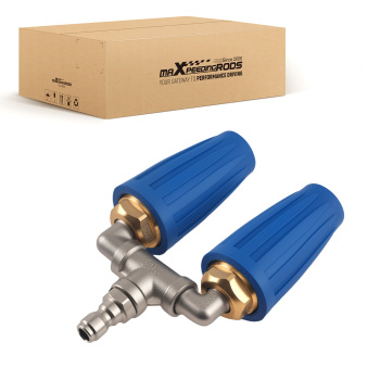 Dual Turbo Nozzle Pressure Washer 4000PSI 304SS 4-6 GPM Quick Connect New