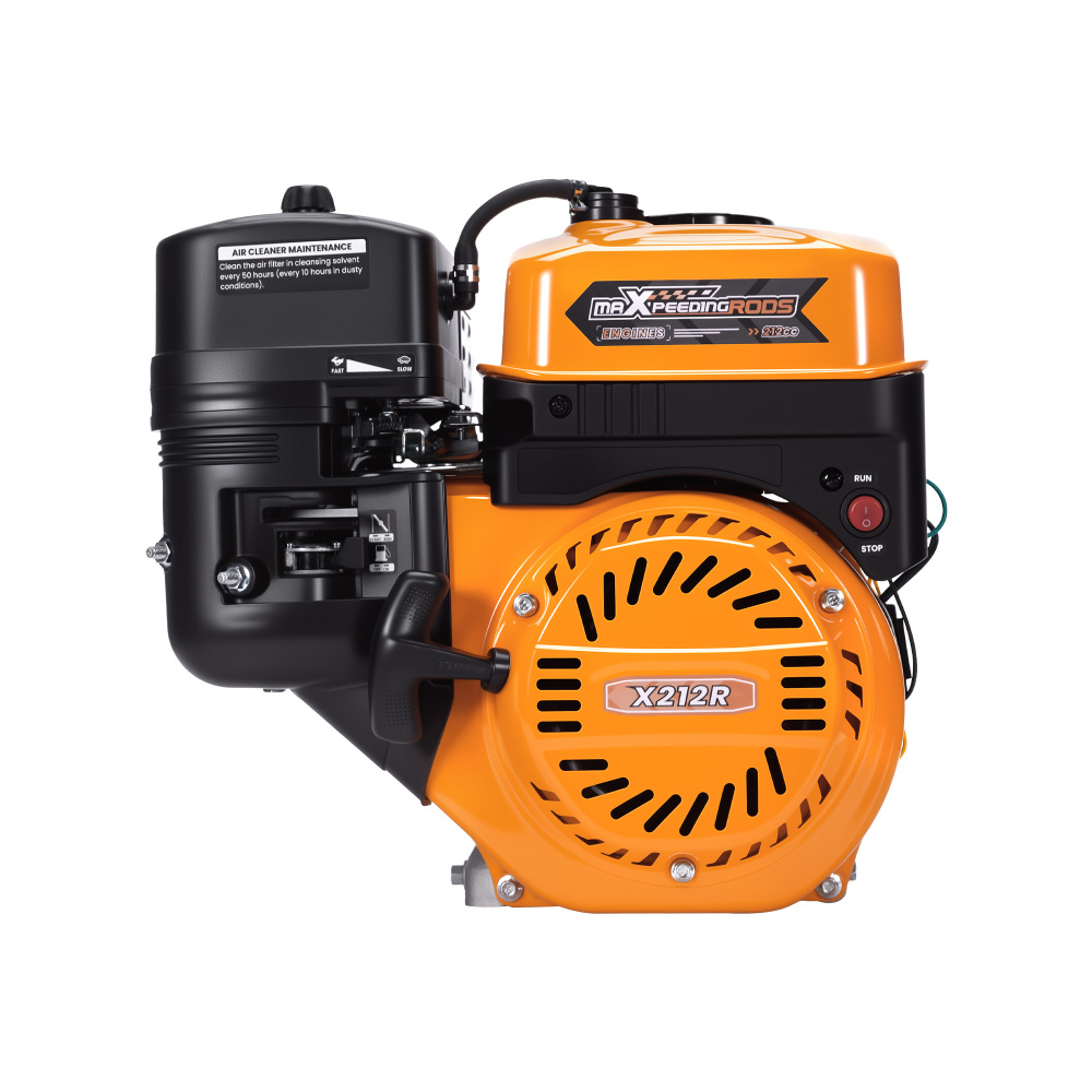 212cc 7HP Engine Motor Gas Pull Start Horizontal OHV For Pressure Washers