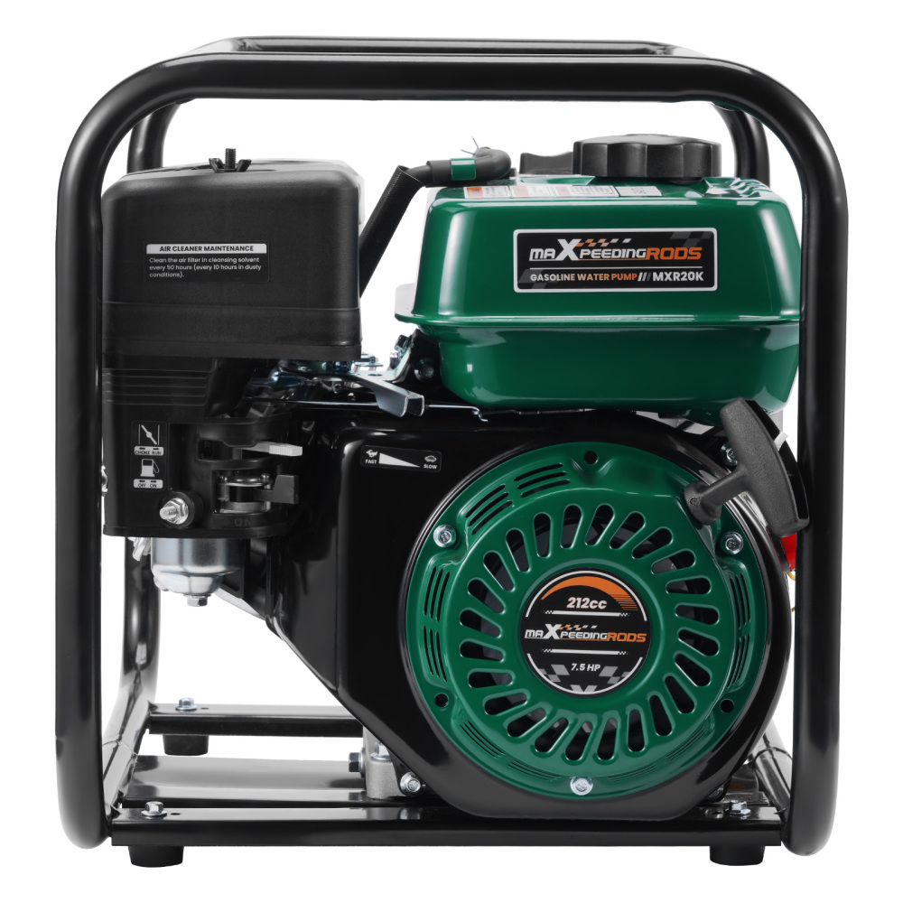 2 inch Gas Powered Water Pump Kit 212cc 4-stroke 158GPM For Irrigation