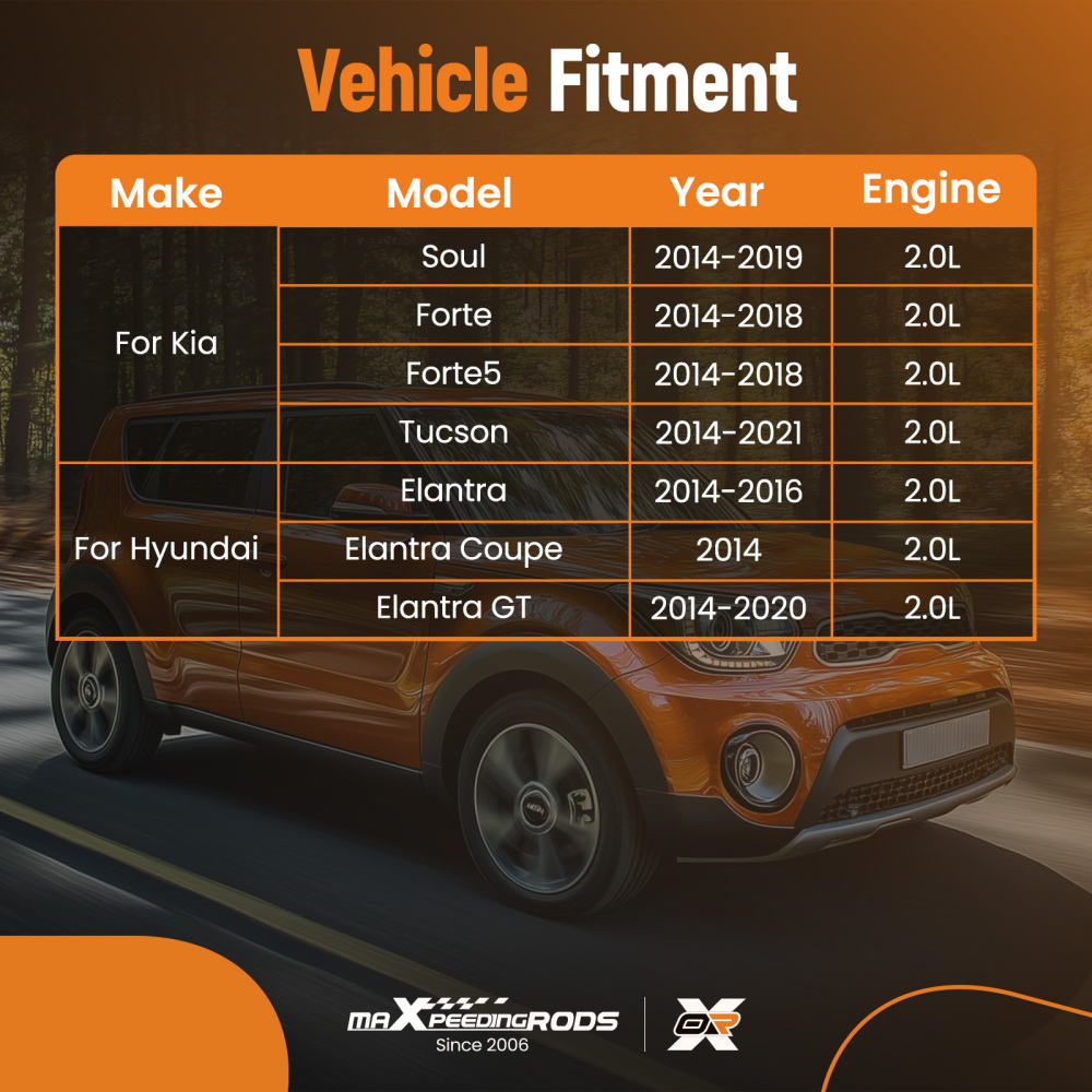 Engine Variable Valve Timing Sprocket compatible for Kia Soul Forte compatible for Hyundai Tucson 918-792