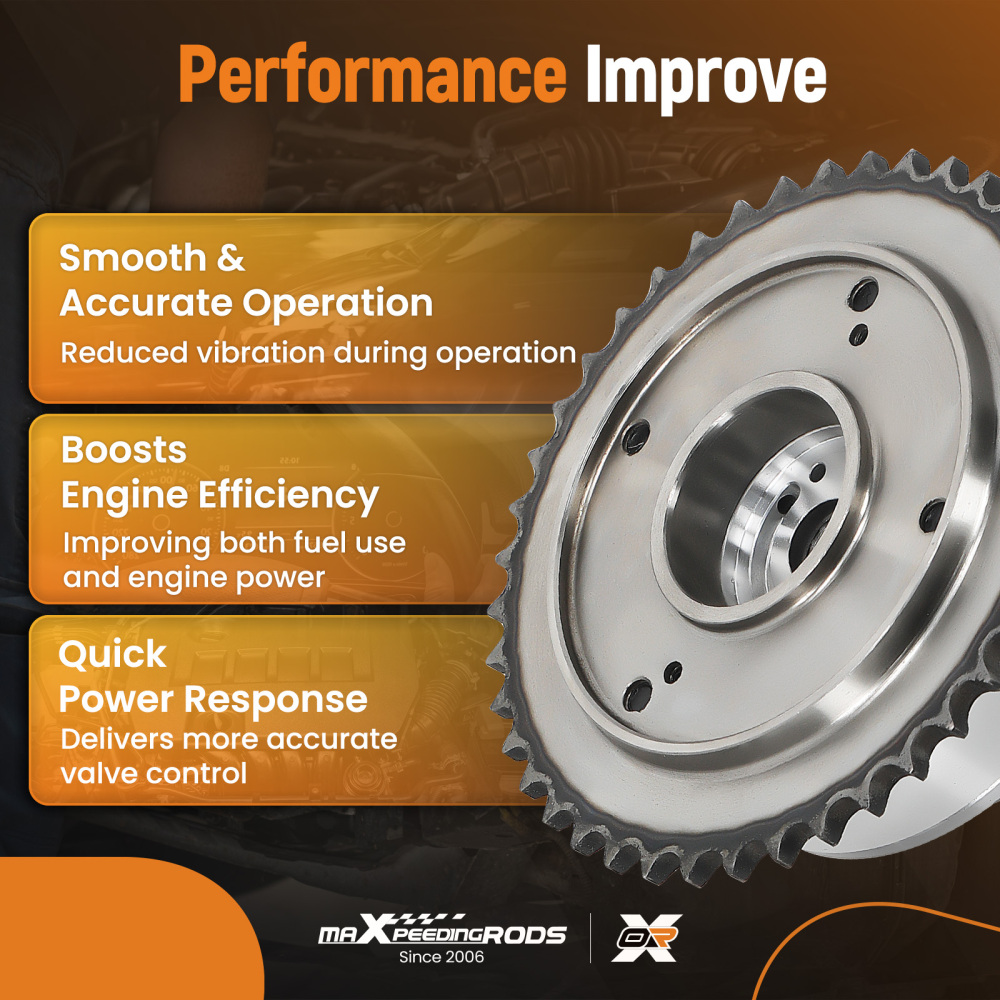 Engine Variable Valve Timing Sprocket compatible for Kia Soul Forte compatible for Hyundai Tucson 918-792