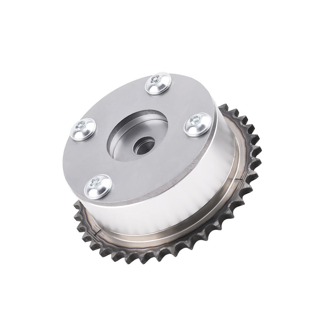 4PCS Intake＆Exhaust Camshaft Adjuster VVT Gear compatible for Hyundai Kia 11-2020 3.3L 3.8L