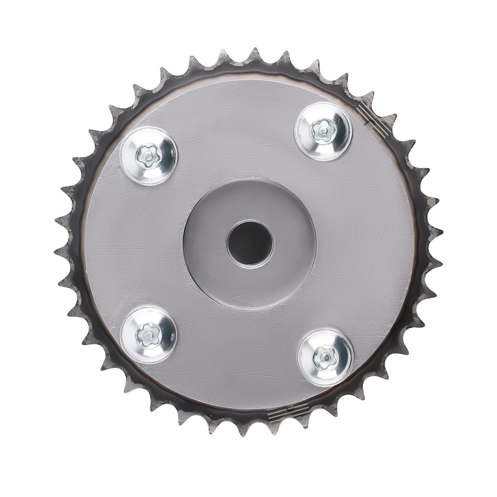 4PCS Intake＆Exhaust Camshaft Adjuster VVT Gear compatible for Hyundai Kia 11-2020 3.3L 3.8L