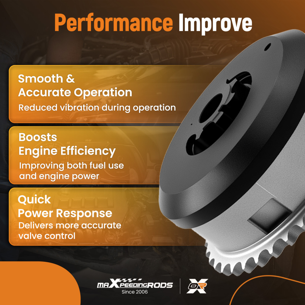 Pair Exhaust+Intake Camshaft Adjuster compatible for BMW 128i 135i 325i 328i 330i 335i 435i