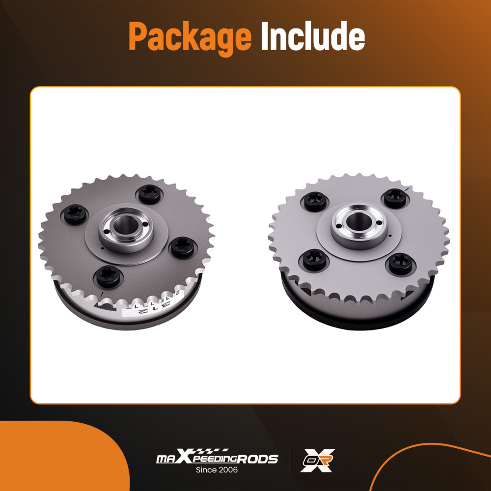 Pair Exhaust+Intake Camshaft Adjuster compatible for BMW 128i 135i 325i 328i 330i 335i 435i