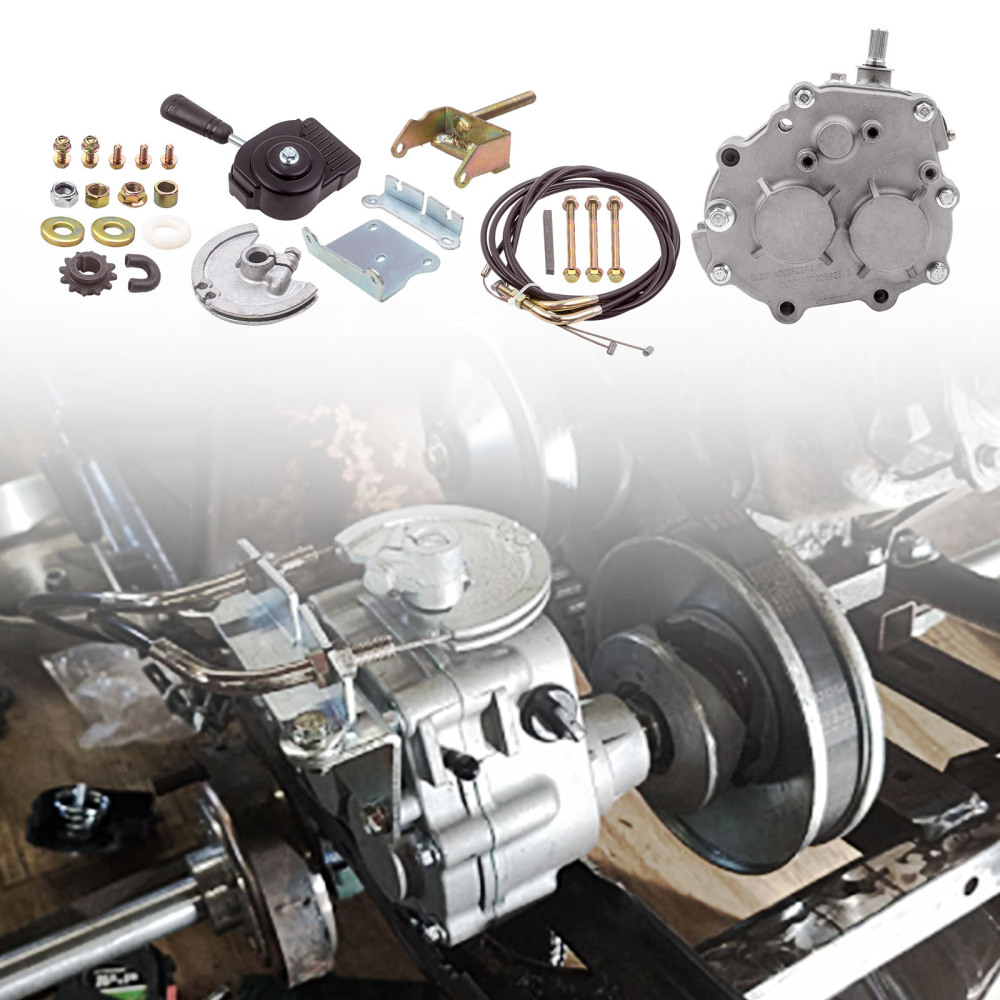 CSR Go Kart Forward Reverse Gear box Fit For 2HP-11HP Engine Transmission