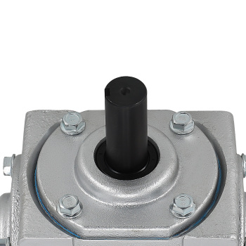 40 HP Right Angle Bevel Gearbox with 2 Keyed Shafts CW/CW 1:1 1800 Max RPM