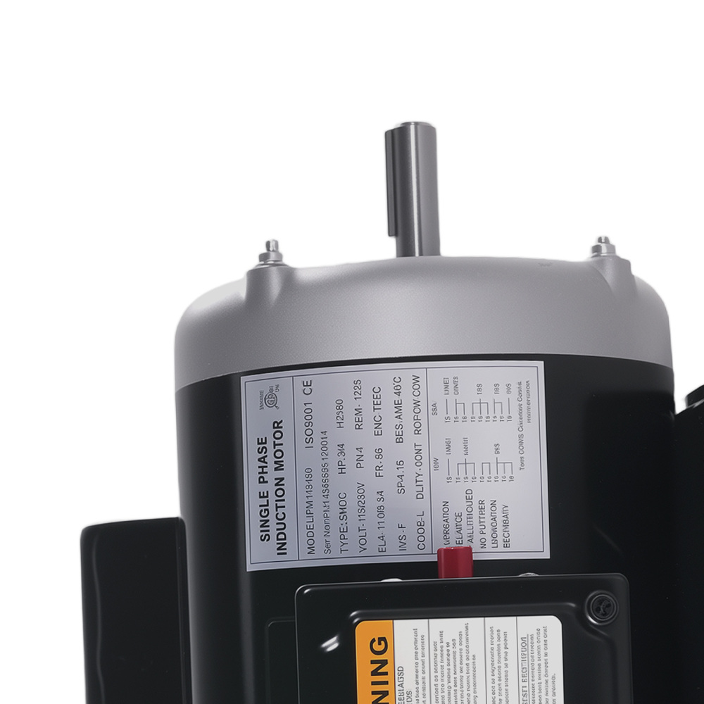 3/4 HP Electric Motor 1725RPM AC115/230V 56 Frame 5/8 Keyed Shaft Single Phase