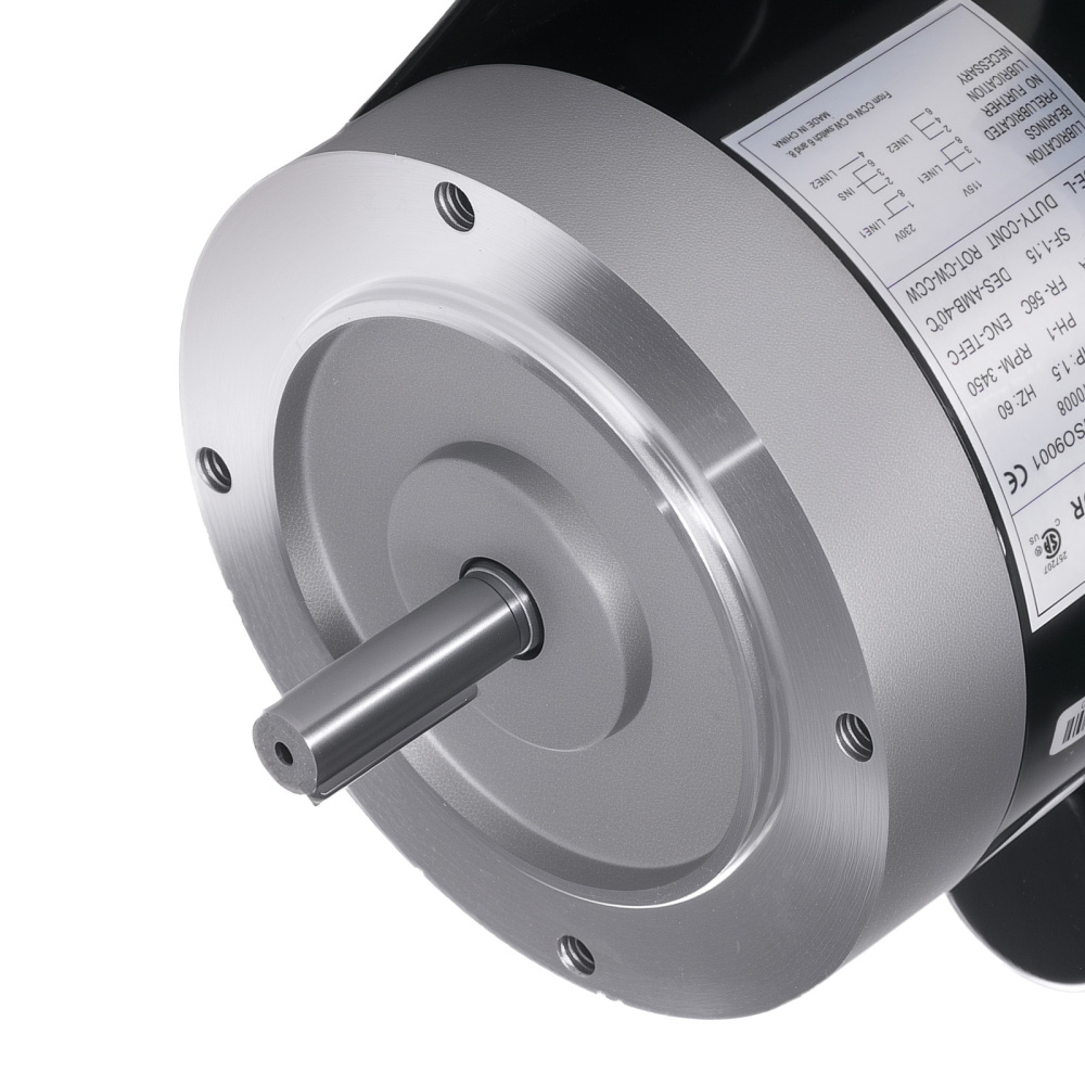 1.5HP Electric Motor 3450RPM 56C Frame 1-Phase 5/8 Keyed Shaft 115V/230V