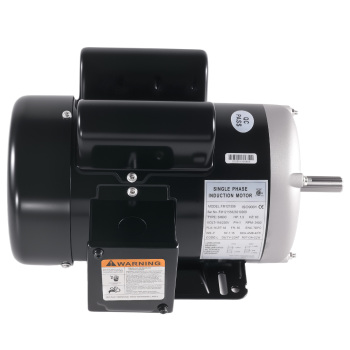 1.5HP Electric Motor 3450RPM Reversible Single Phase 56 Frame CCW Rotation