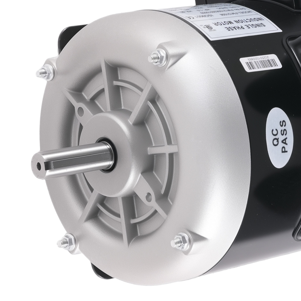 1.5HP Electric Motor 3450RPM Reversible Single Phase 56 Frame CCW Rotation