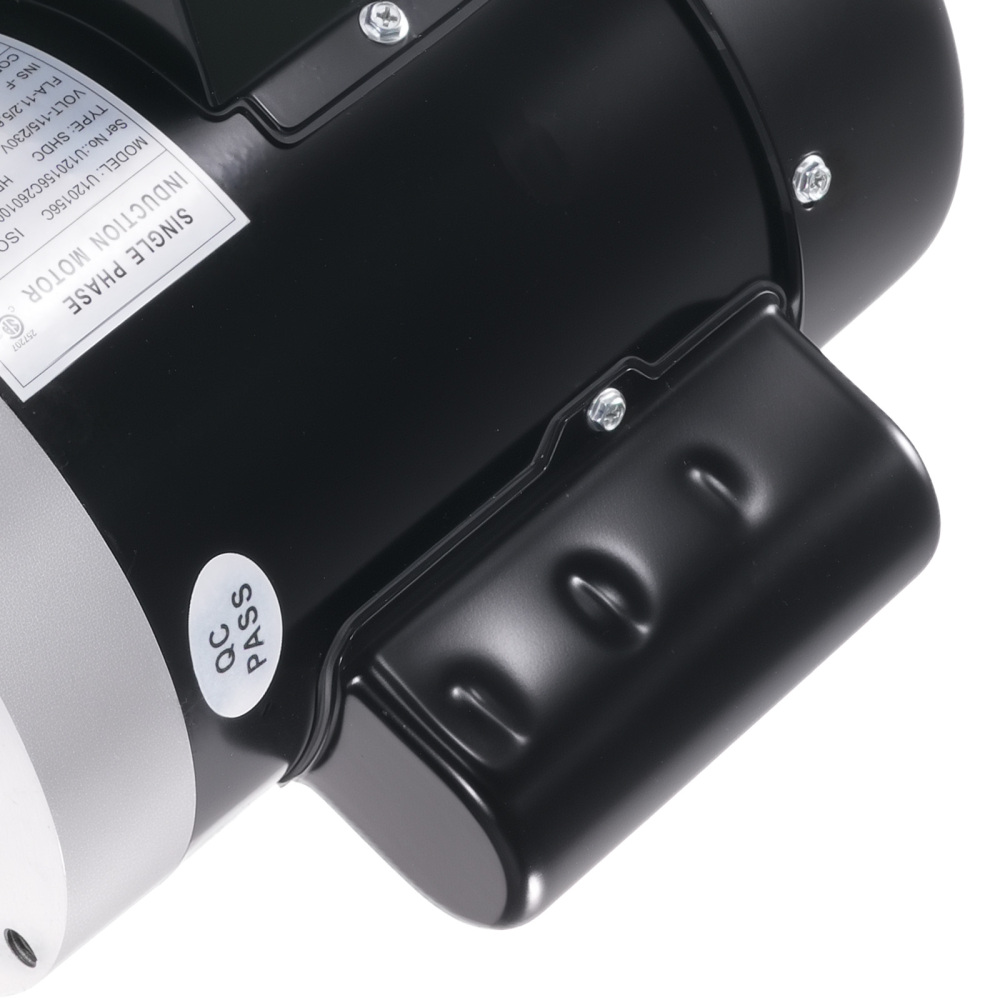 1HP 115/230V Electric Motor Single Phase 56C 3450RPM ODP CCW Rotation 60Hz