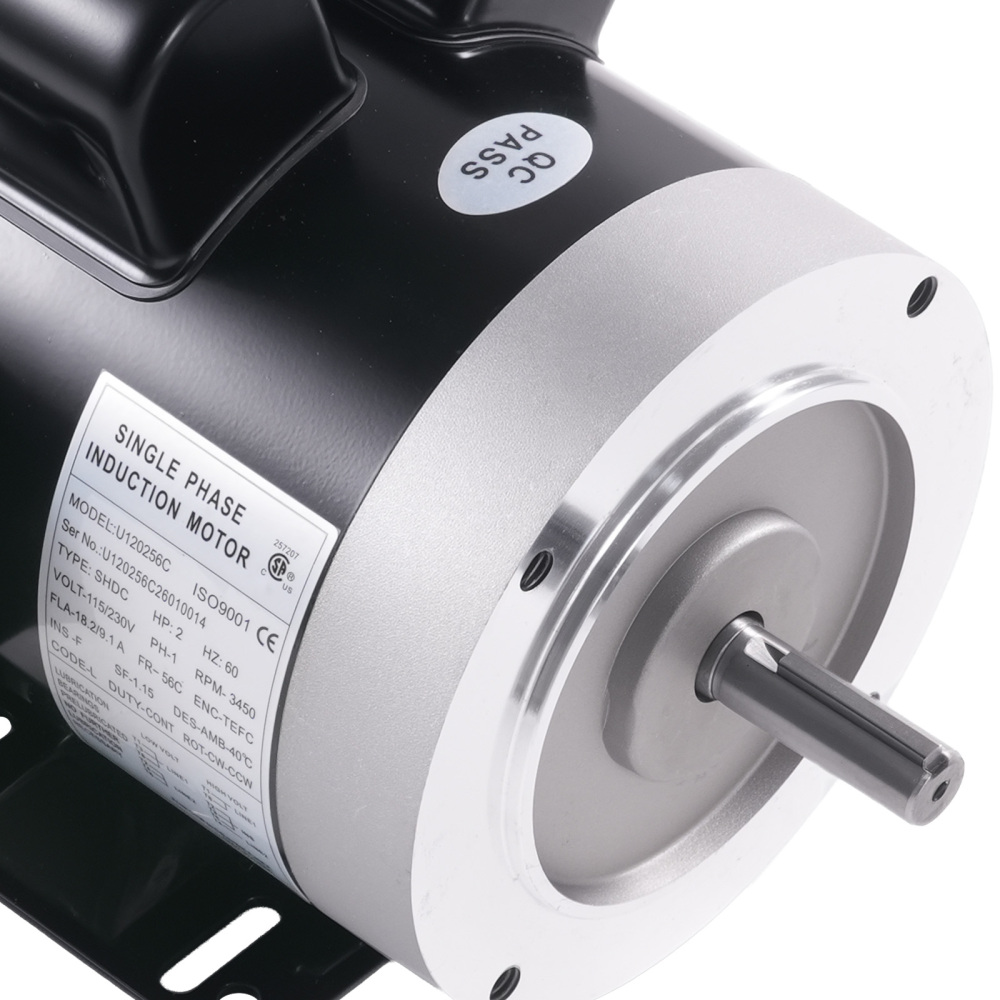 2HP for General Purpose Motor 115/230V 3450RPM Electric Motor 56C Single Phase