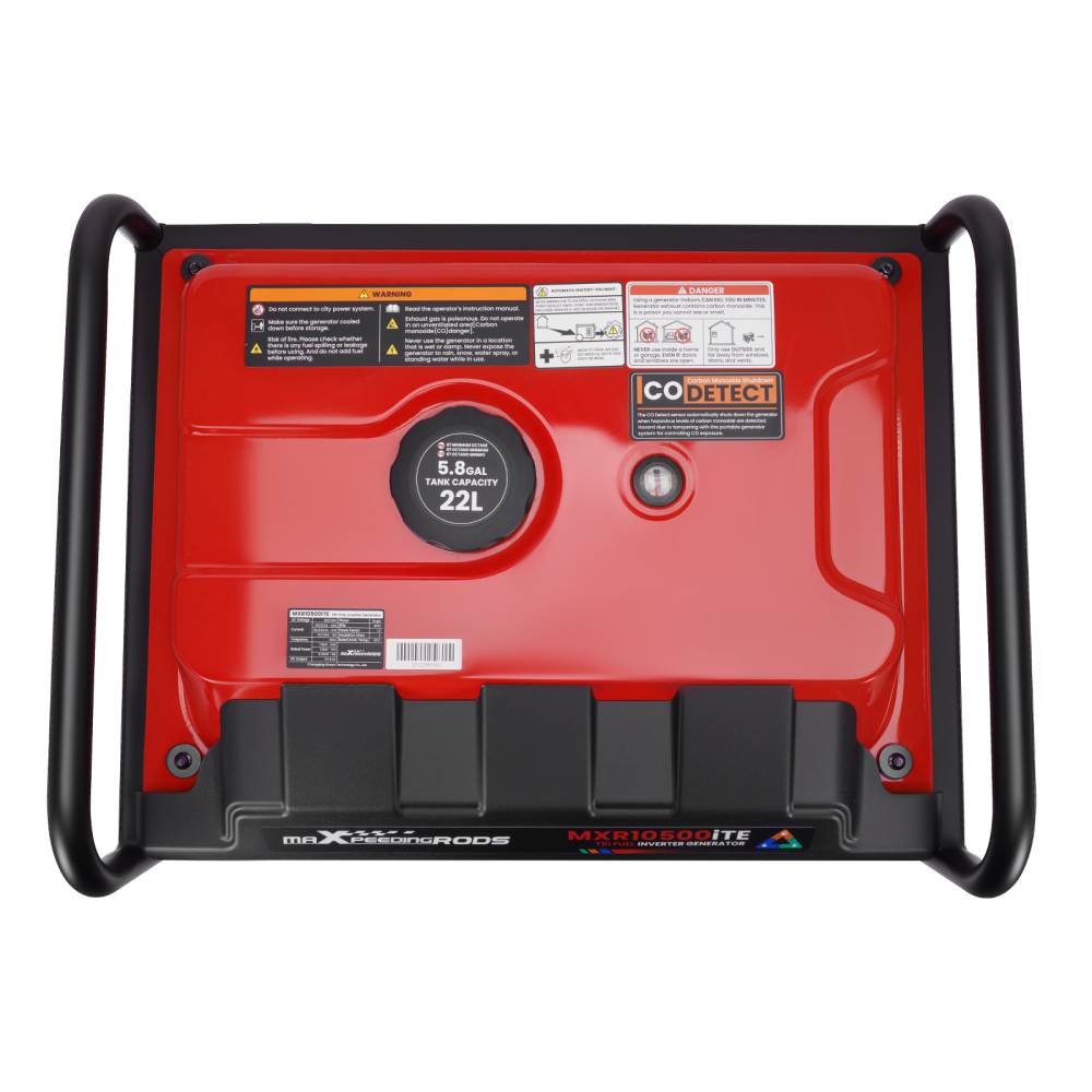 10500W Tri Fuel Inverter Generator Electric Start 120V/240V For Home Backup