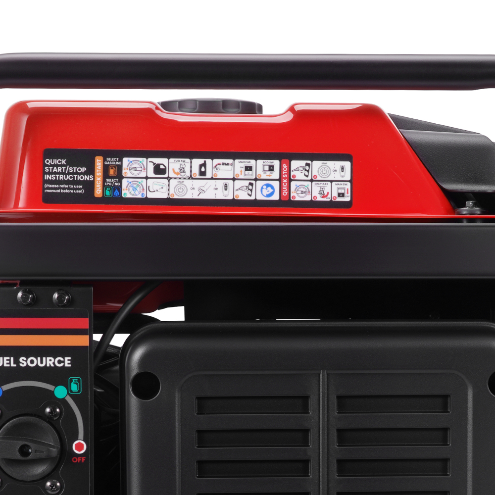 10500W Tri Fuel Inverter Generator Electric Start 120V/240V For Home Backup