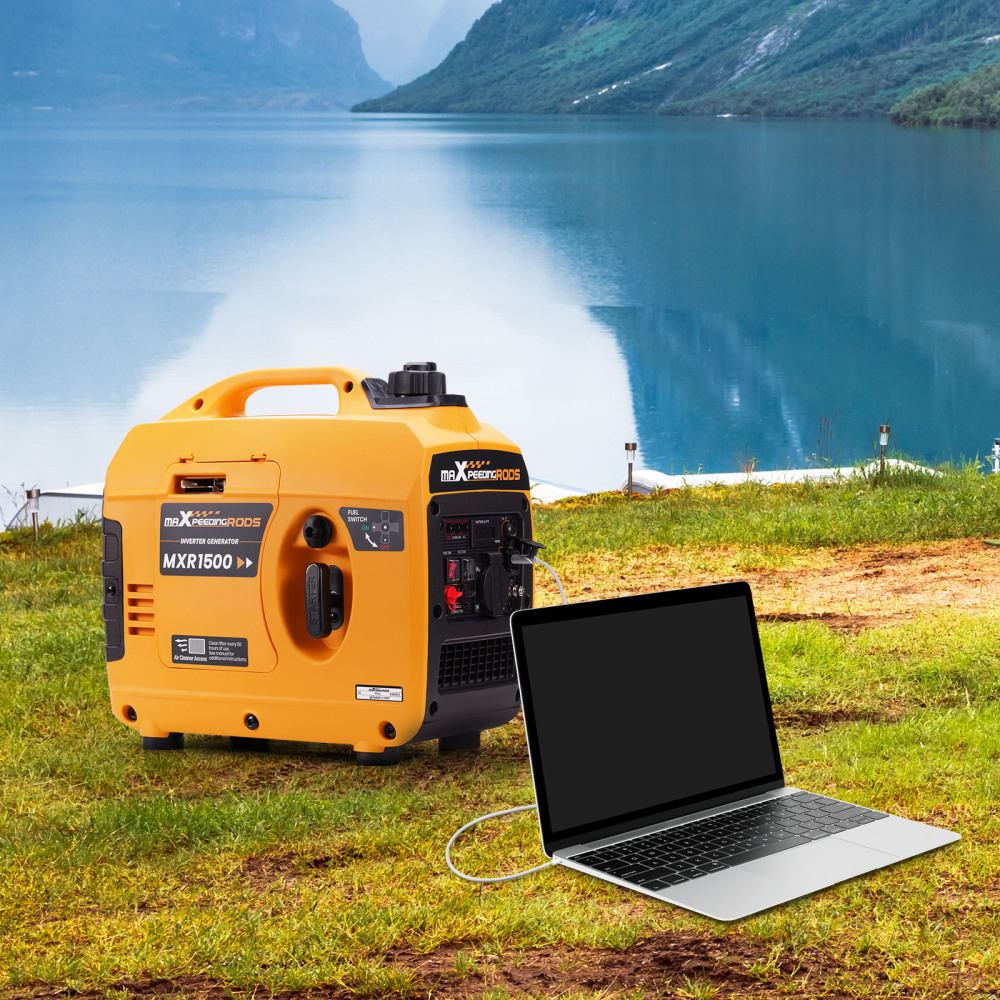 1200W Inverter Power Generator Gasoline Light 11.5kg Generatore per campeggio