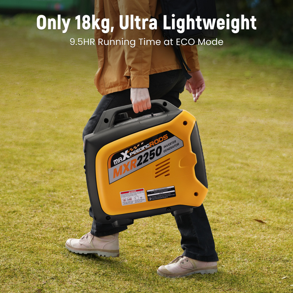 Inverter Generator 2KW Max 1.8KW Rated Generators Portable Silent Pure Sine