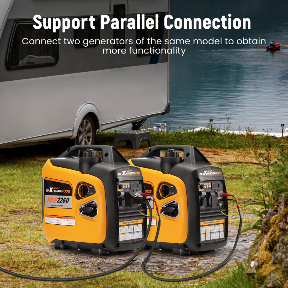 Inverter Generator 2KW Max 1.8KW Rated Generators Portable Silent Pure Sine