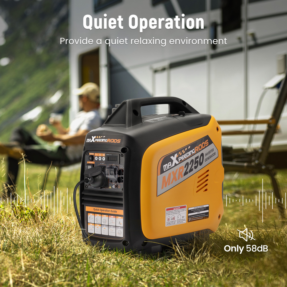 Inverter Generator 2KW Max 1.8KW Rated Generators Portable Silent Pure Sine