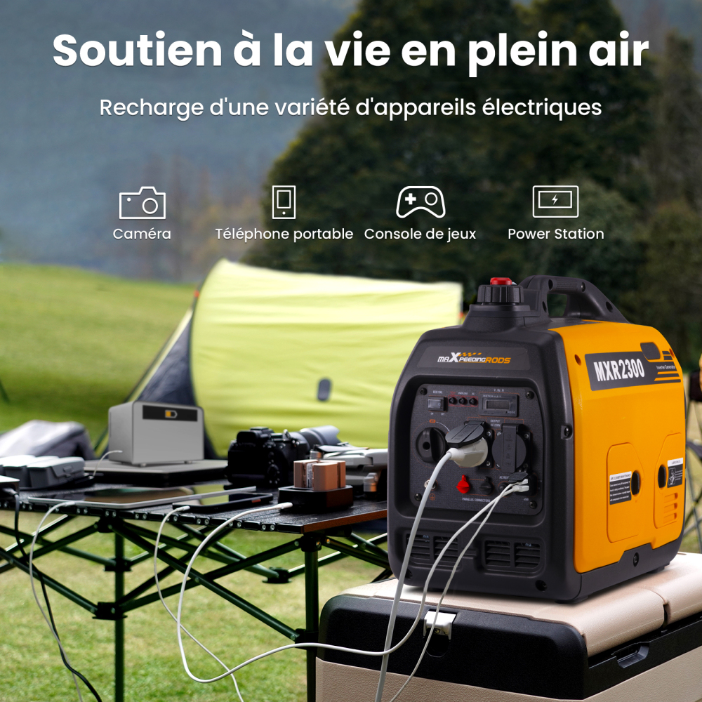 2300W Inverter Power générateur  Essence Groupe électrogène à essence silencieux