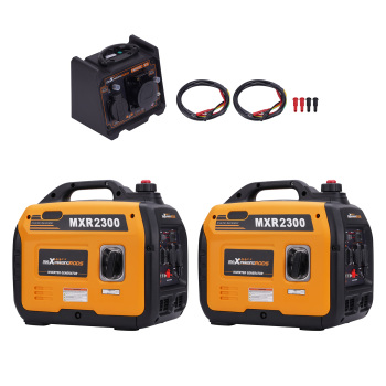 Kit parallèle et 2*2500W 230V Générateur silencieux léger Kit câble parall