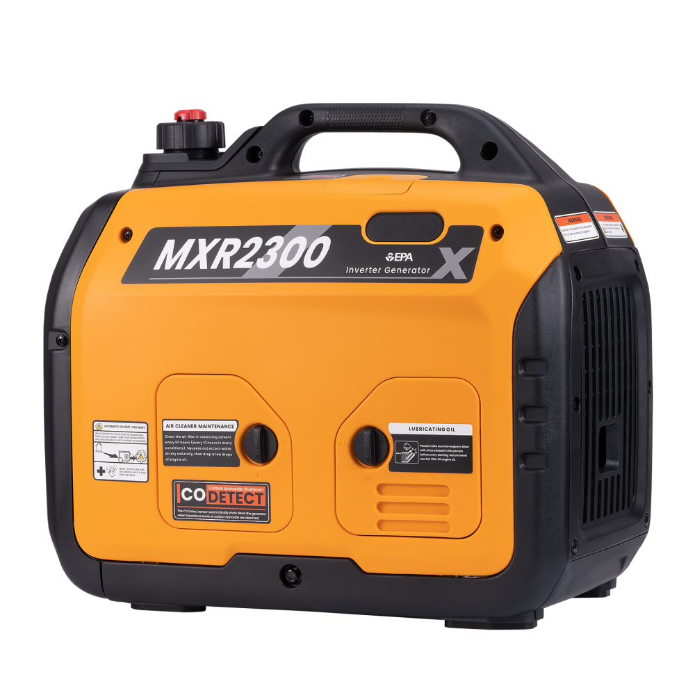 Portable Inverter Generator 2300 Watt Gas Powered Quiet Device