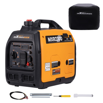 Portable Inverter Generator 2300 Watt Gas Powered Quiet Device