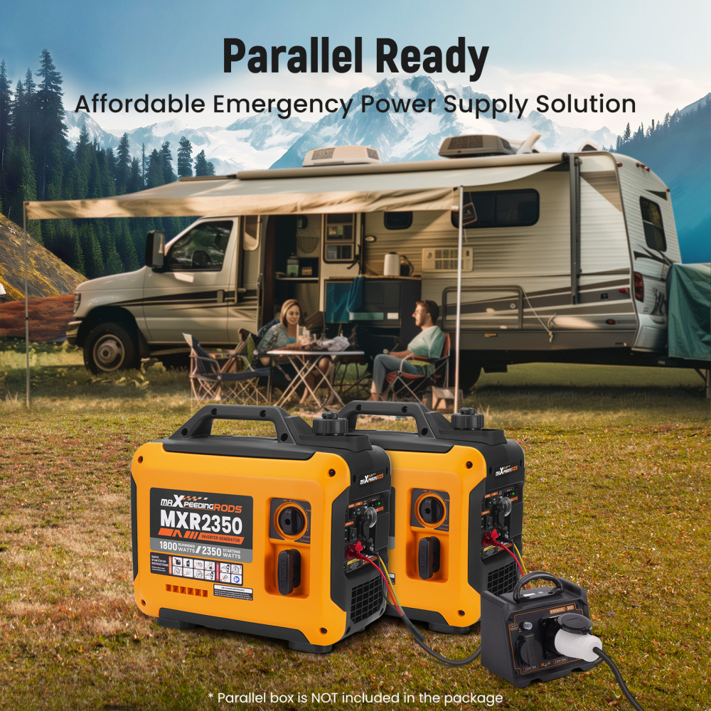 Inverter Generator 2KW Max 1.8KW Rated Generators Portable Silent Pure Sine