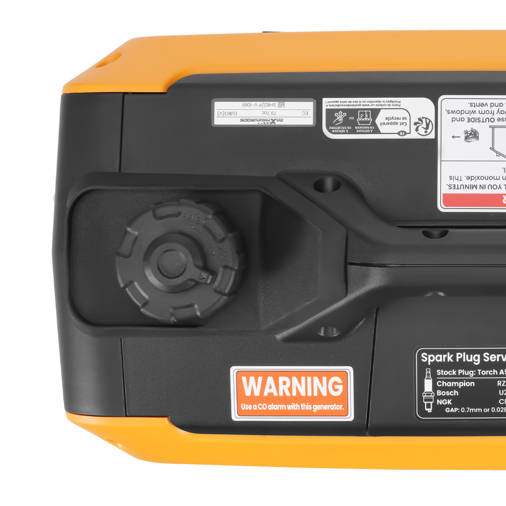 2kw 15kg Portátil Generador De Corriente Inversor 58dB 1x230V 2XUSB
