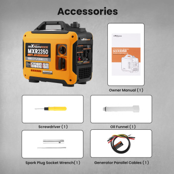 2000W Groupe électrogène Inverter à lessence 230V générateur silencieux camping