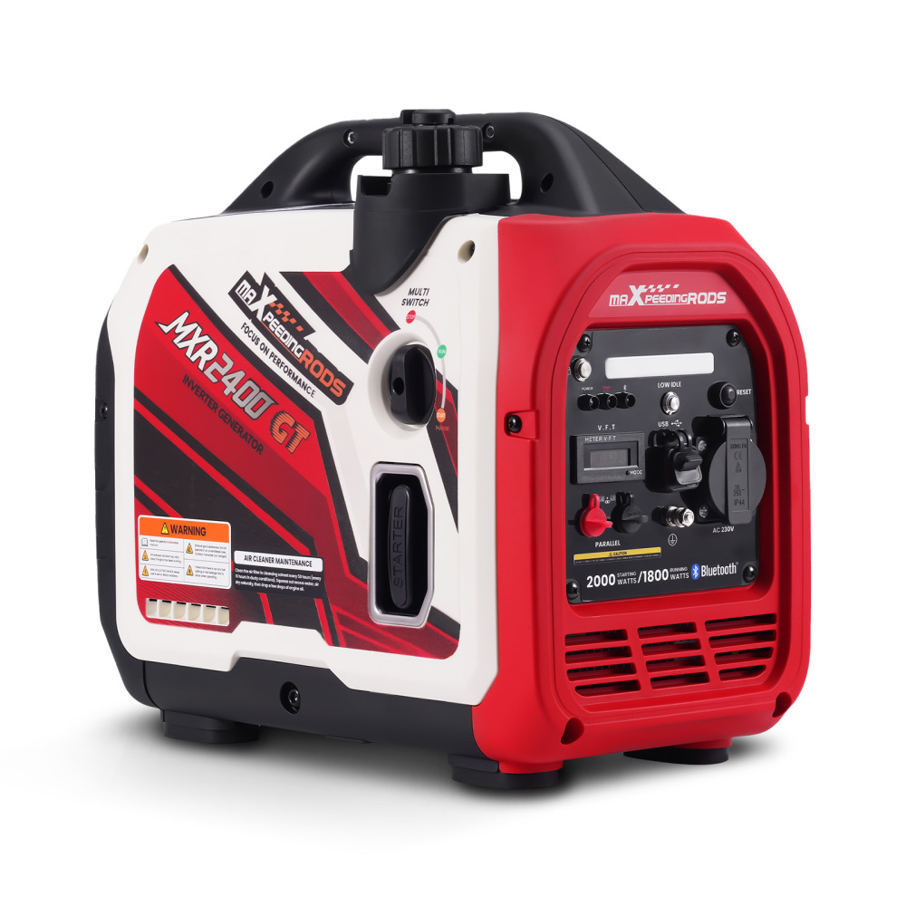 2KW Generatore Di Corrente Inverter Portatile Benzina Bluetooth Monitore