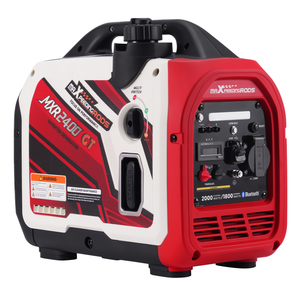 2KW Generatore Di Corrente Inverter Portatile Benzina Bluetooth Monitore