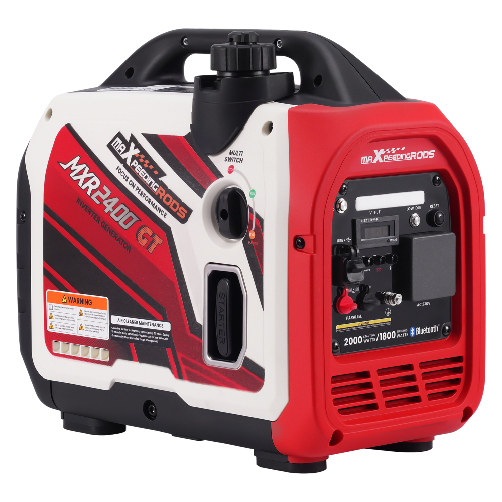 Suitecase 2000W Petrol Inverter Generator For Camping RV + Bluetooth App