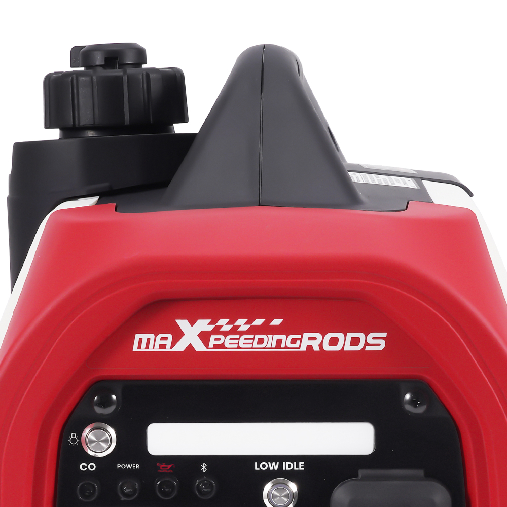 maXpeedingrods 2400 Watt Portable Inverter Generator, RV Ready, Quiet for Outdoor Camping, Home Backup, Garden, PGMA Compliant