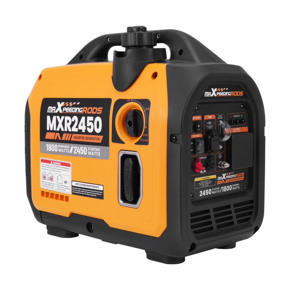 Inverter Generator 2350W Max silent generator portable Pure Sine camping Petrol