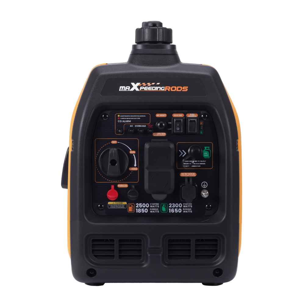 2500W Dual Fuel Inverter Generator Probable for Travel Trailers Camping