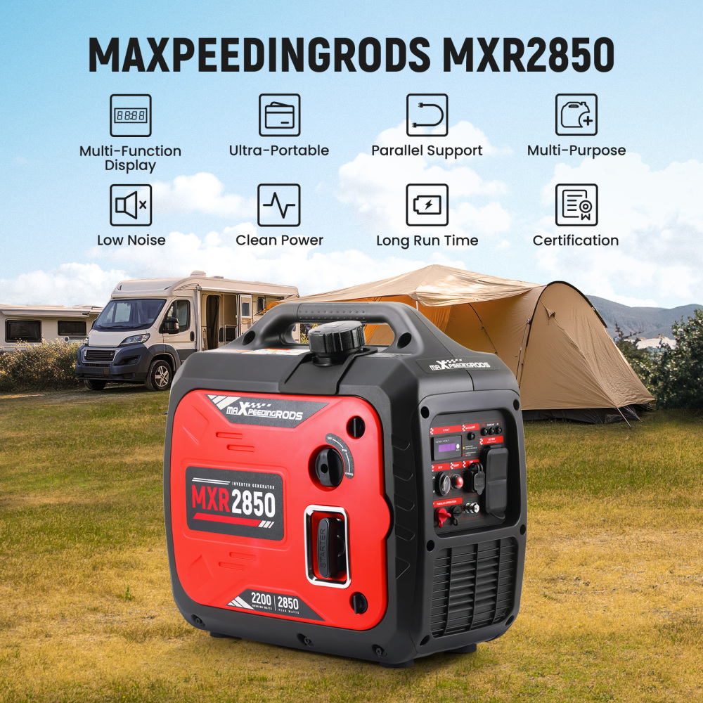 2850W Inverter Generator Portable Super Quiet For Home Backup Outdoor Camping
