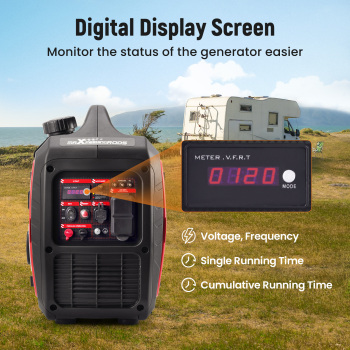 2850W Inverter Generator Portable Super Quiet For Home Backup Outdoor Camping