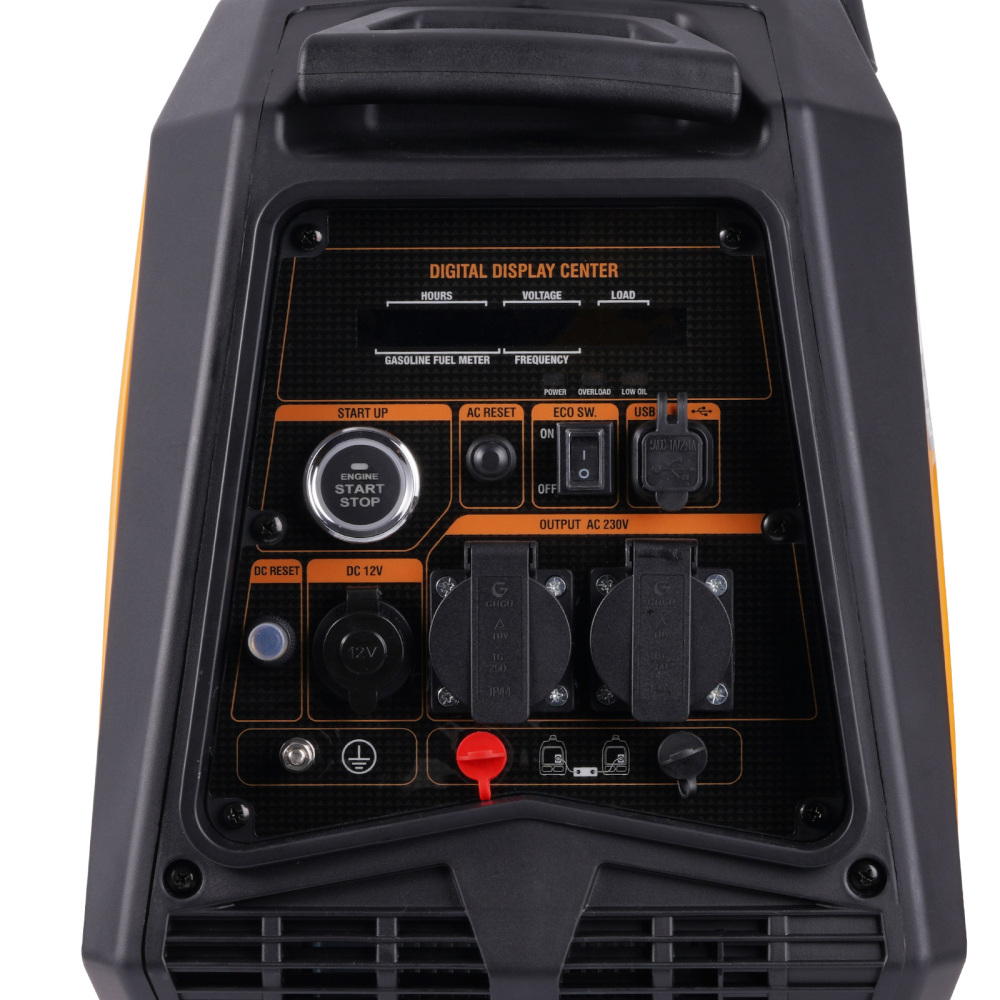 2* Groupes électrogènes Inverter LPG/Essence 3500W avec Kit parallèle 32 Amp