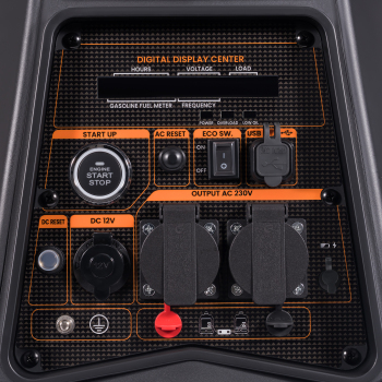 3.5KW  Gasolina LPG Inverter Generador Arranque eléctrico 230V 12V