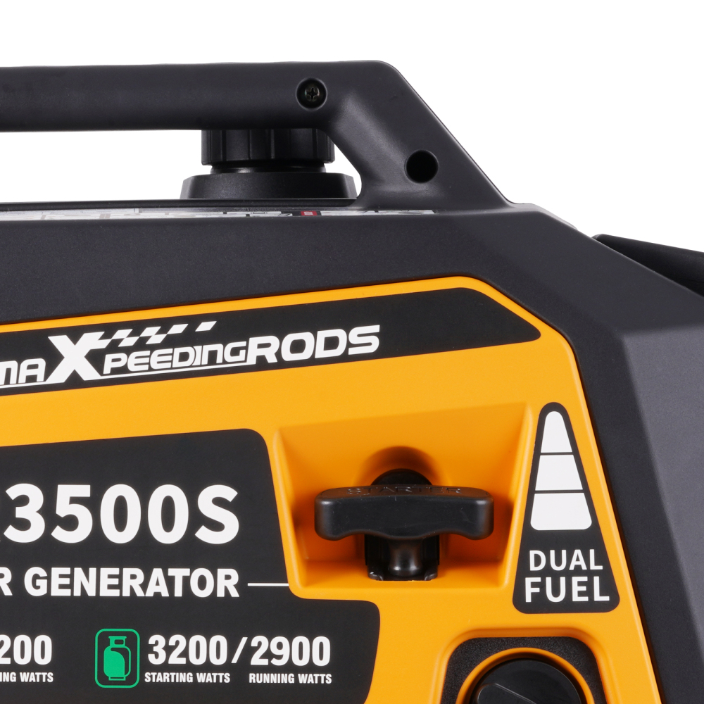 Generatore di corrente 3500 W GPL/gasolio Generatore digitale silenzioso Leggero come generatore di emergenza