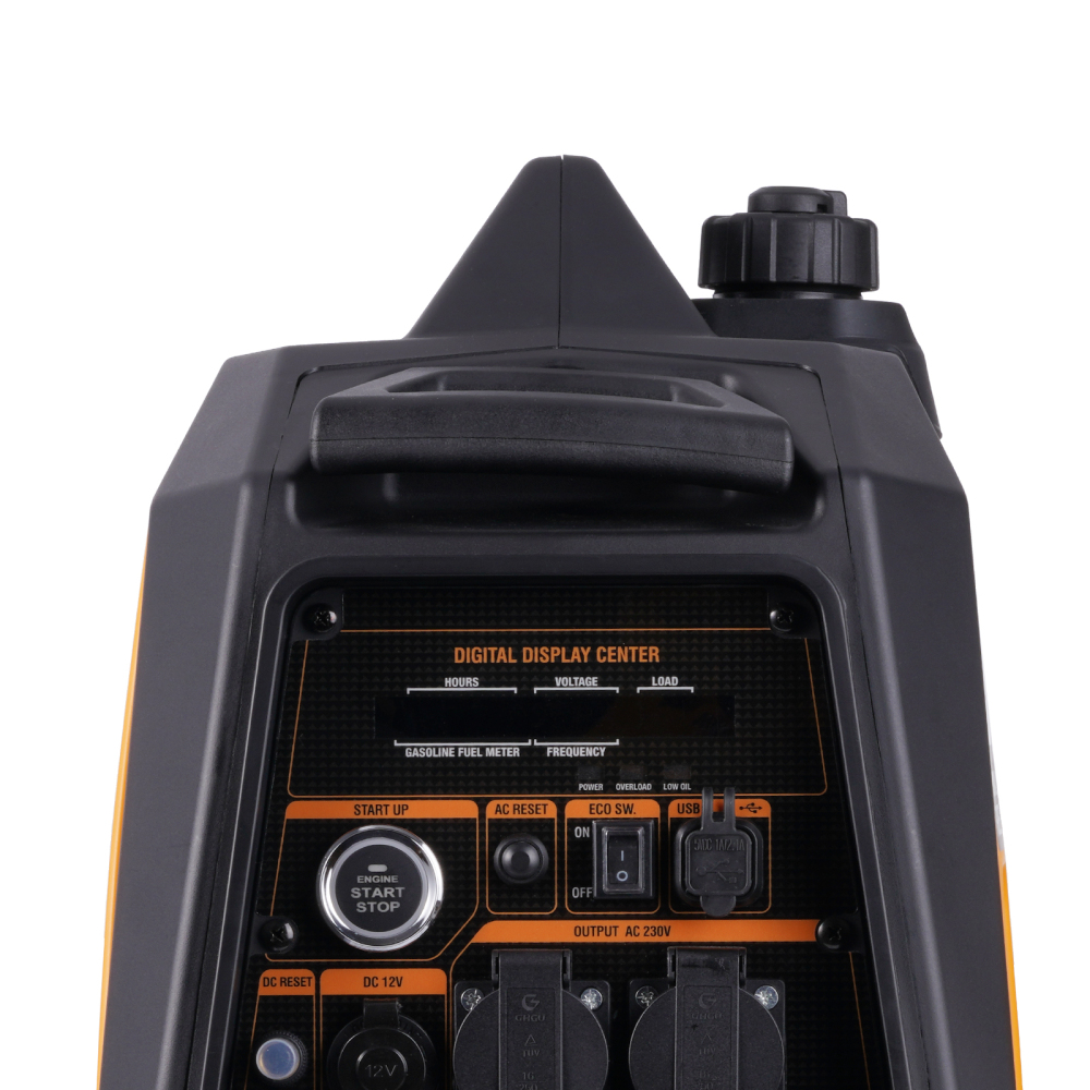 Generatore di corrente 3500 W GPL/gasolio Generatore digitale silenzioso Leggero come generatore di emergenza