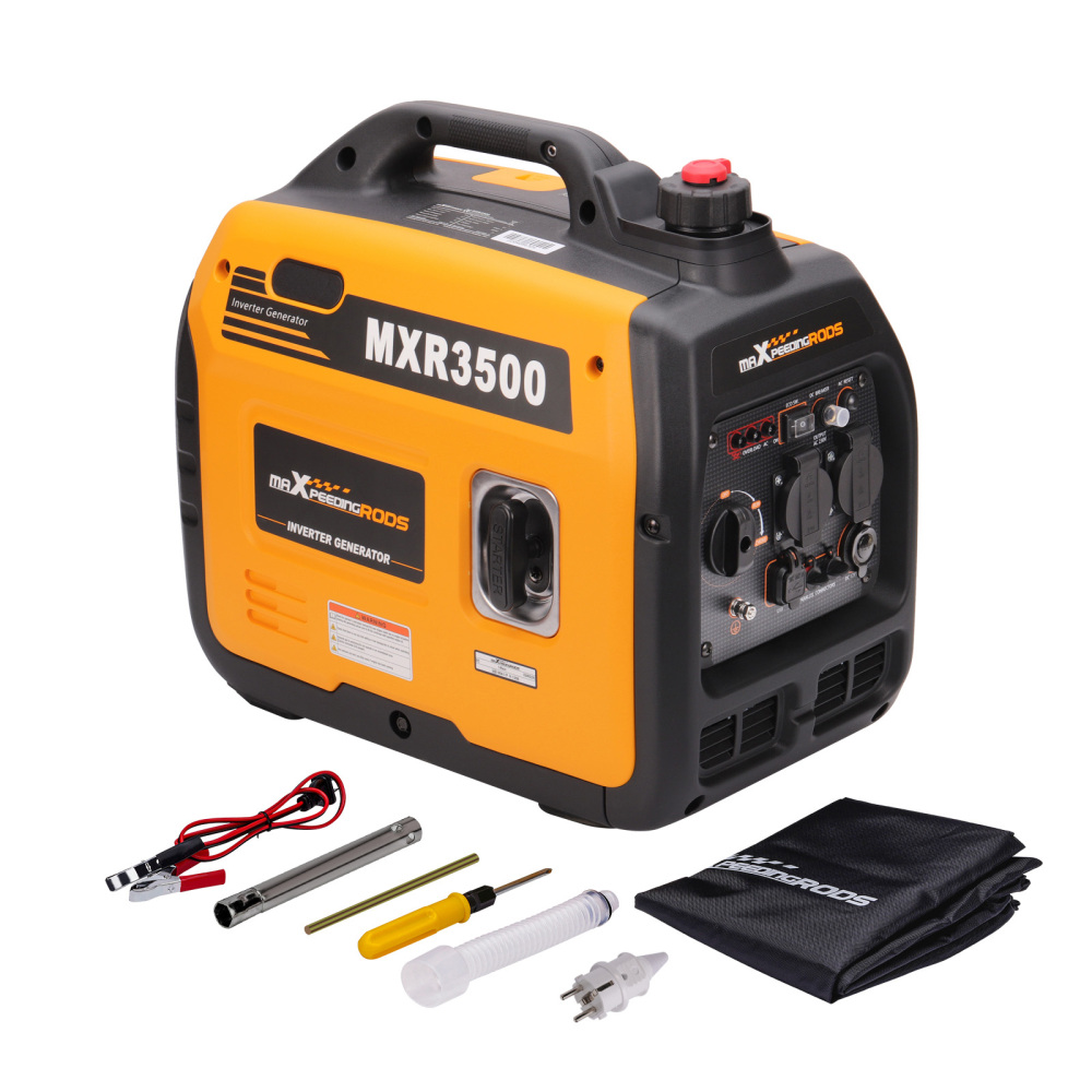 Groupe électrogène Inverter Silencieux 2.3KW, 3.3kW 5.5KW LPG essence Générateur