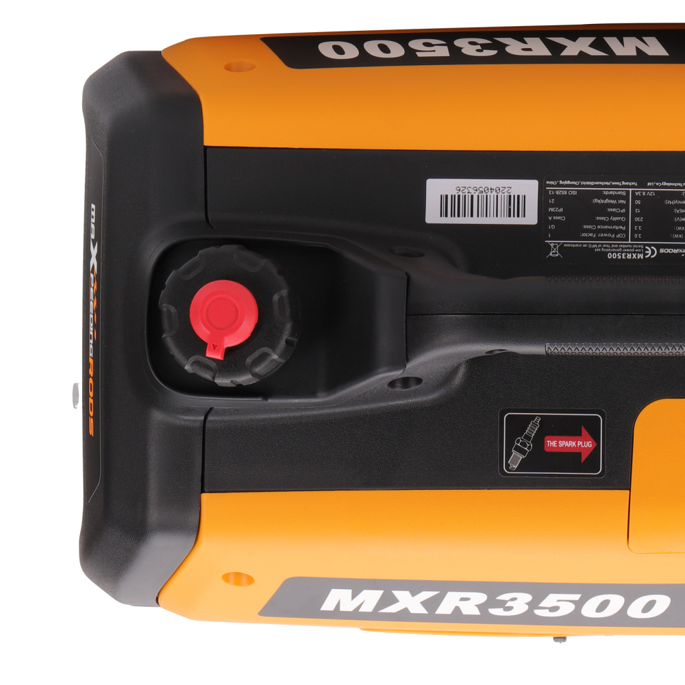maXpeedingrods Inverter Emergency Generator 3300 W 230 V lightweight for camping travel construction site (Suitable for EU areas, not for UK)