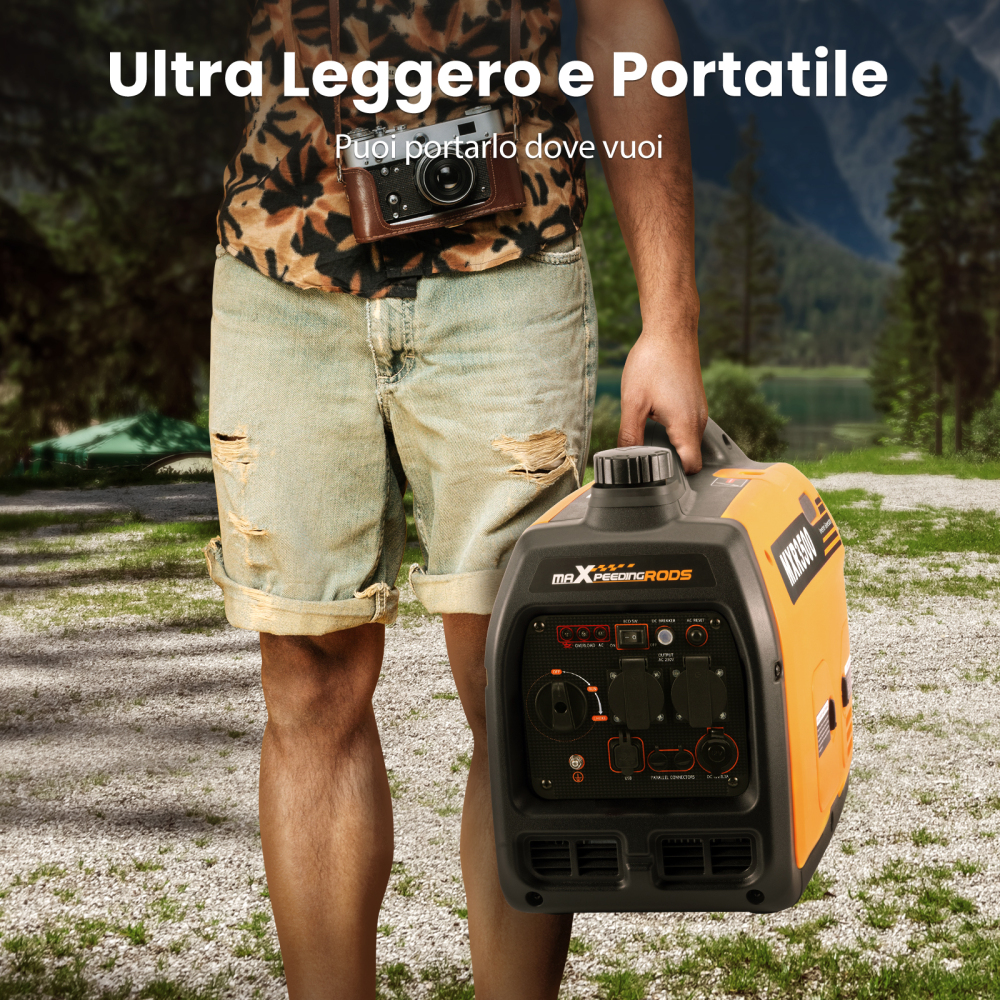 Generatori di energia elettrica da 3300 W Generatore di emergenza approvato