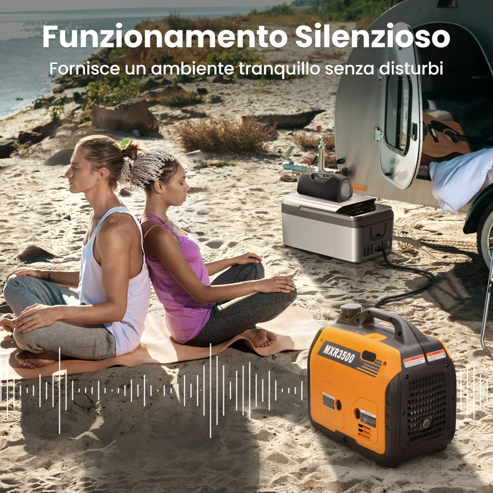 Generatori di energia elettrica da 3300 W Generatore di emergenza approvato