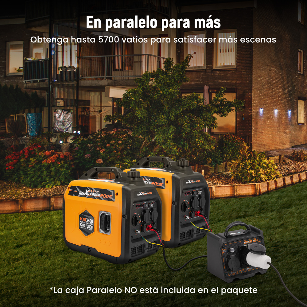 3.5kw Generatore Di Corrente Inverter Portatile Silenziato Allaperto Campeggio