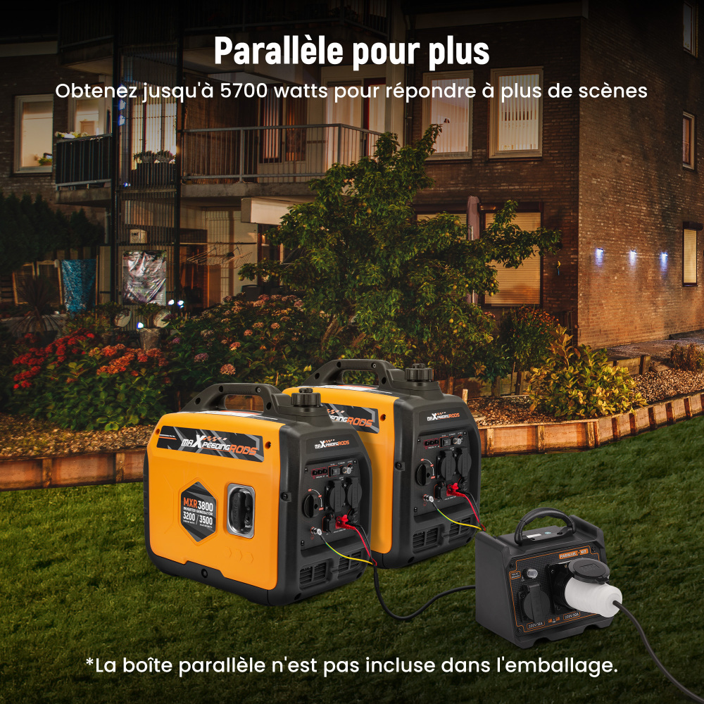 3.5kw Generatore Di Corrente Inverter Portatile Silenziato Allaperto Campeggio