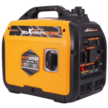 Generator Petrol Inverter 3500W Portable 22kg For RV SUV Camping Home Backup