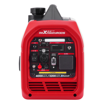 Silent Generators Portable 3.5KW Rated Bluetooth Petrol Digital Meter Camping